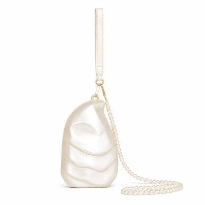 Women's Shell Shaped Acrylic Crossbody Bag