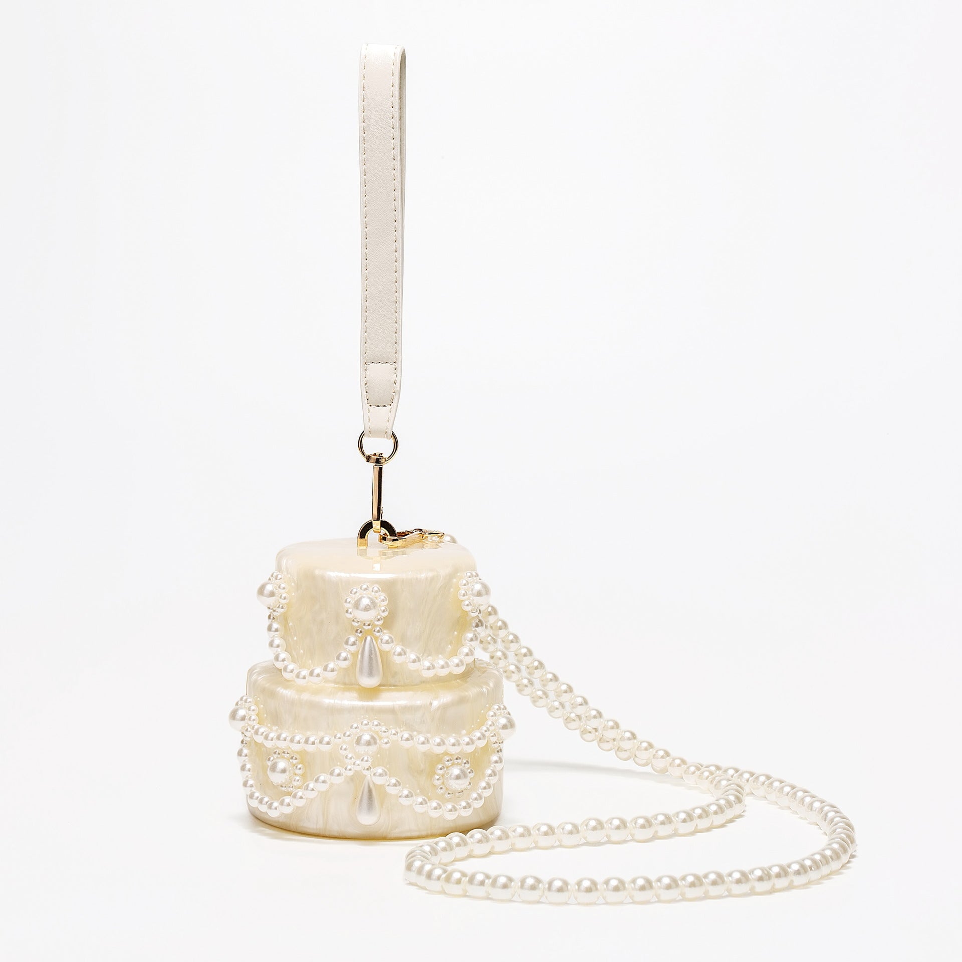 Women's Shell Shaped Acrylic Crossbody Bag