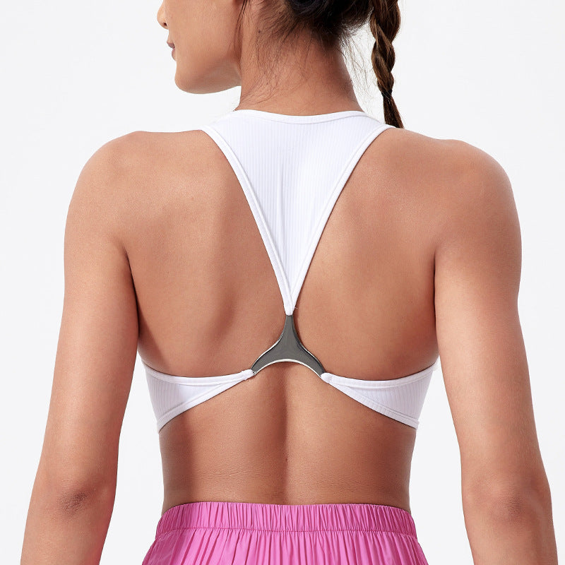 Women's shockproof sports yoga vest