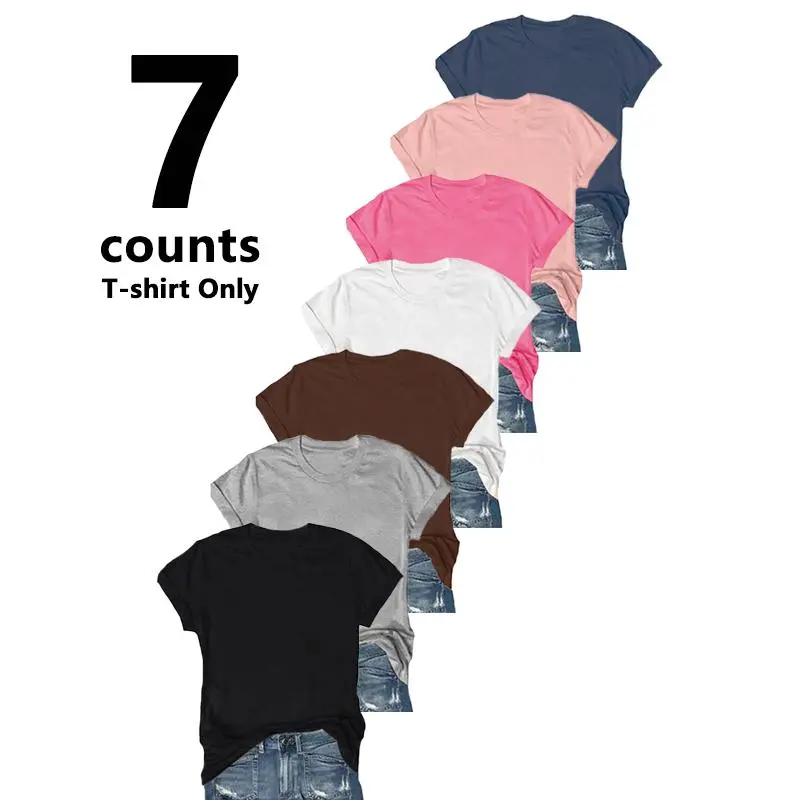 Women's Short-Sleeve Cotton T-Shirts