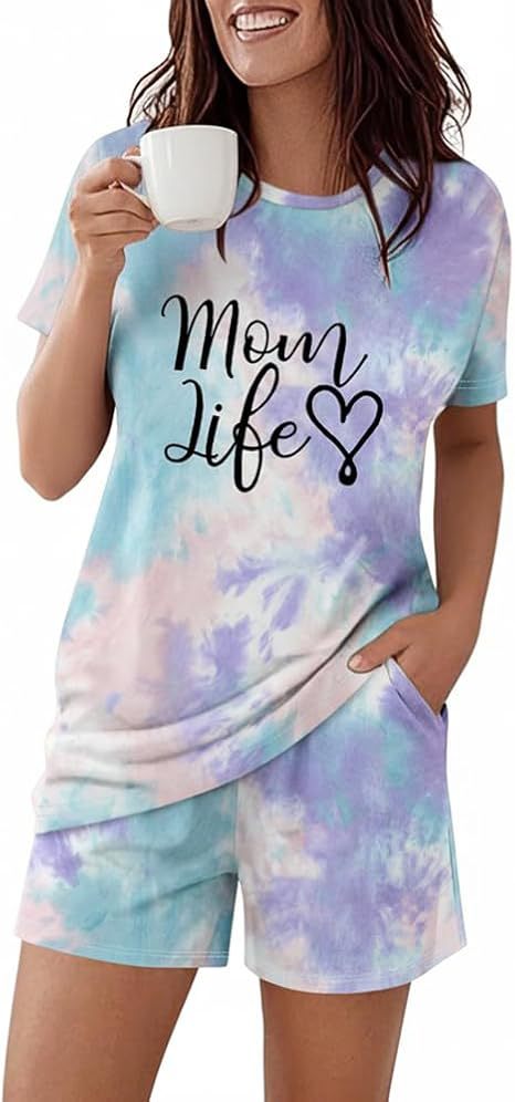 Women's Short Sleeve Pajama Set