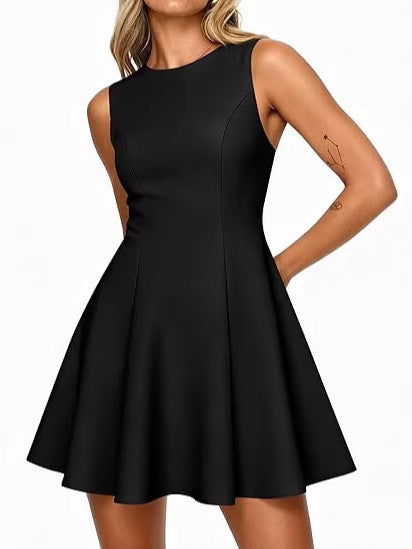 Women's Sleeveless A-Line Dress