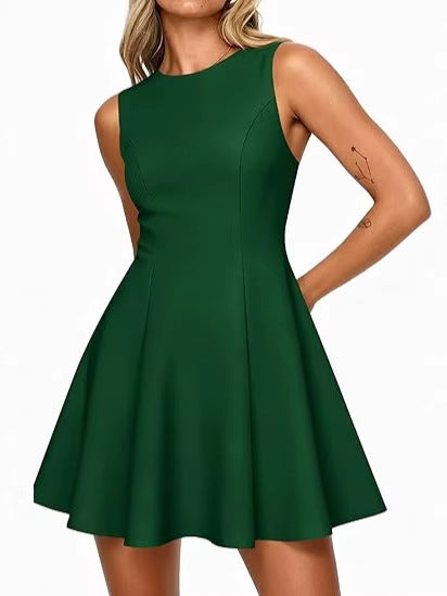 Women's Sleeveless A-Line Dress