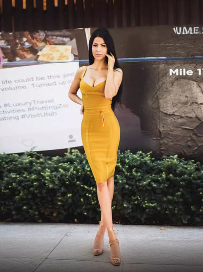 Women's Sleeveless Bandage Dress