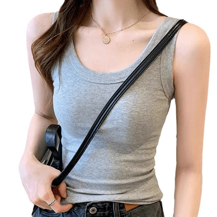 Women's Sleeveless Slim Fit Camisole Top