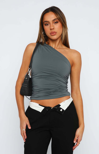 Women's Sleeveless Slim Fit T-Shirt