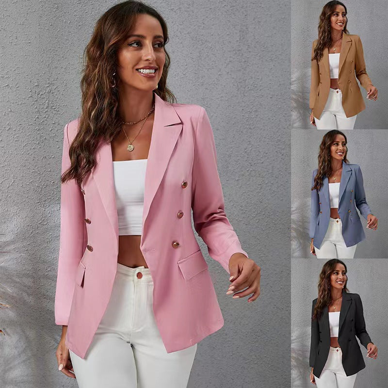 Women's Slim Fit Long Sleeve Blazer