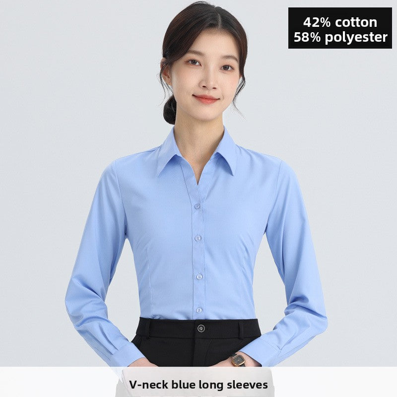 Women's Slim Fit Long Sleeve Shirt