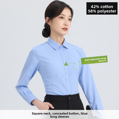 Women's Slim Fit Long Sleeve Shirt
