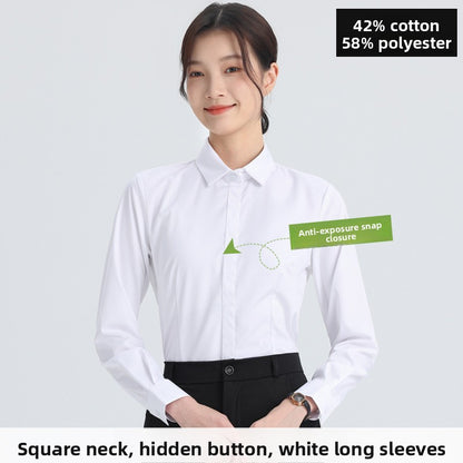 Women's Slim Fit Long Sleeve Shirt