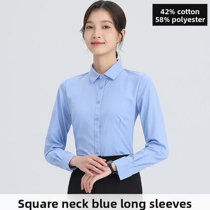 Women's Slim Fit Long Sleeve Shirt