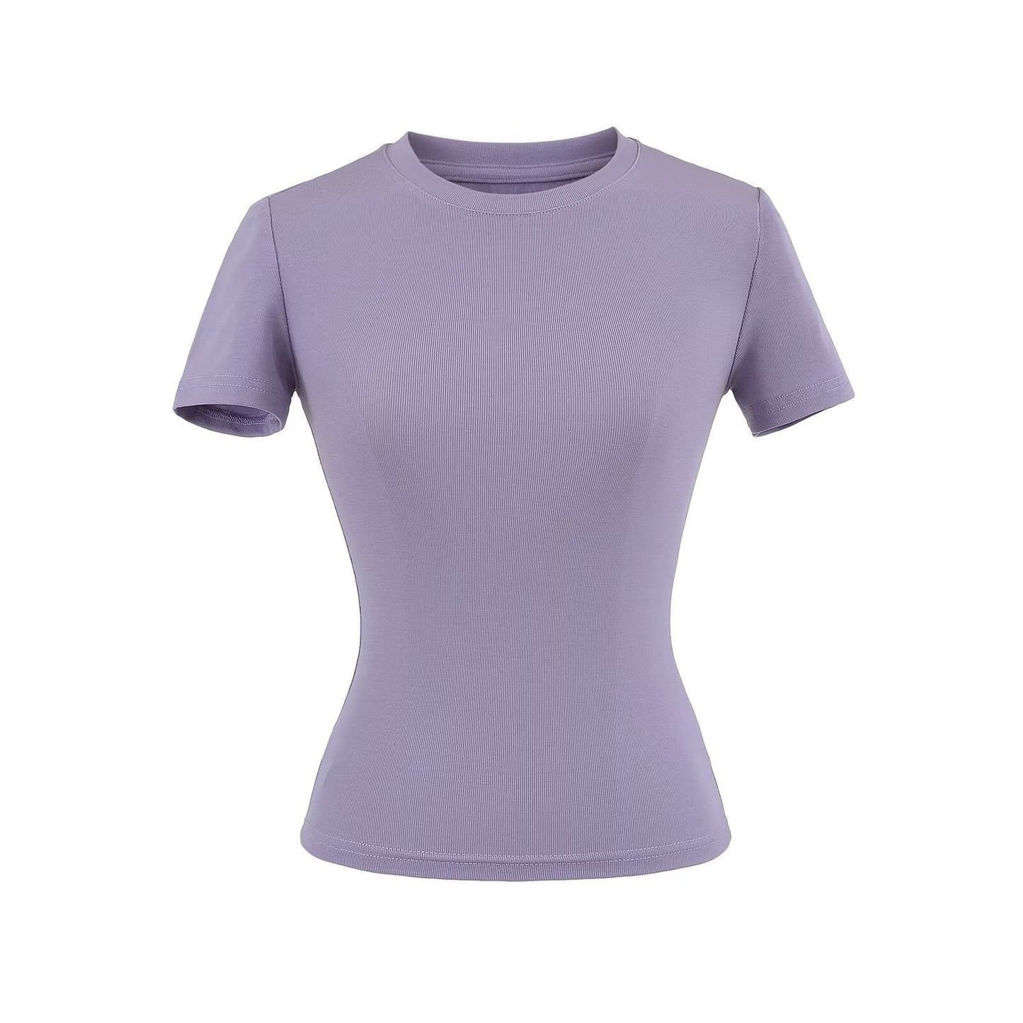 Women's Slim-Fit T-Shirt with Low-Waist Pants Set