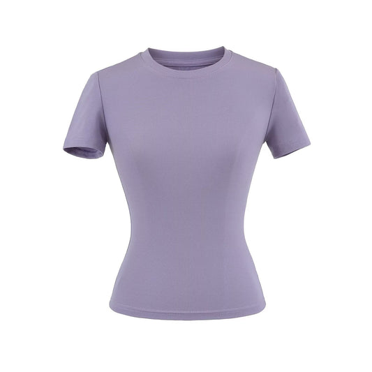 Women's Slim-Fit T-Shirt with Low-Waist Pants Set