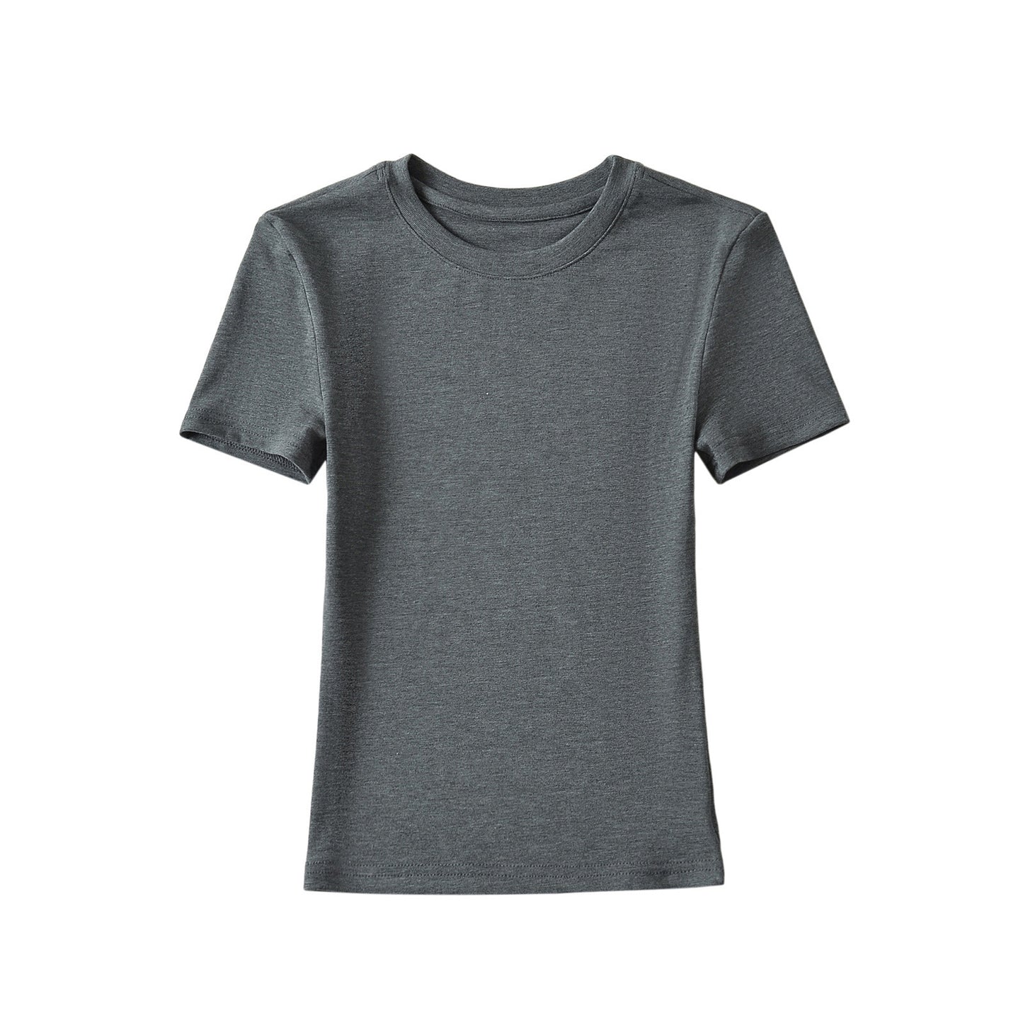 Women's Slim-Fit T-Shirt with Low-Waist Pants Set