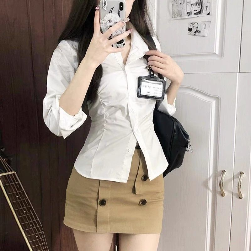 Women's Slim Fit Uniform Shirt