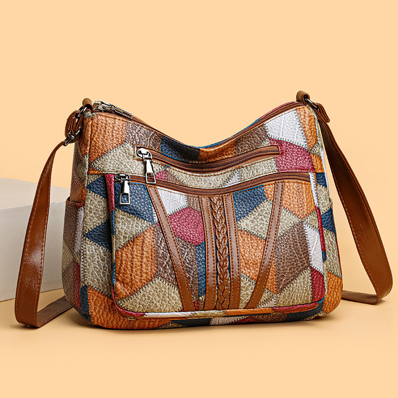 Women's Soft Leather Crossbody Bag
