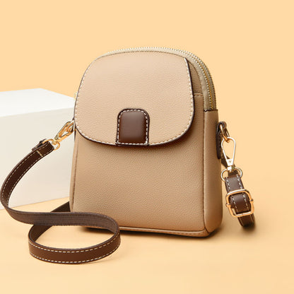 Women's Soft Leather Crossbody Phone Bag