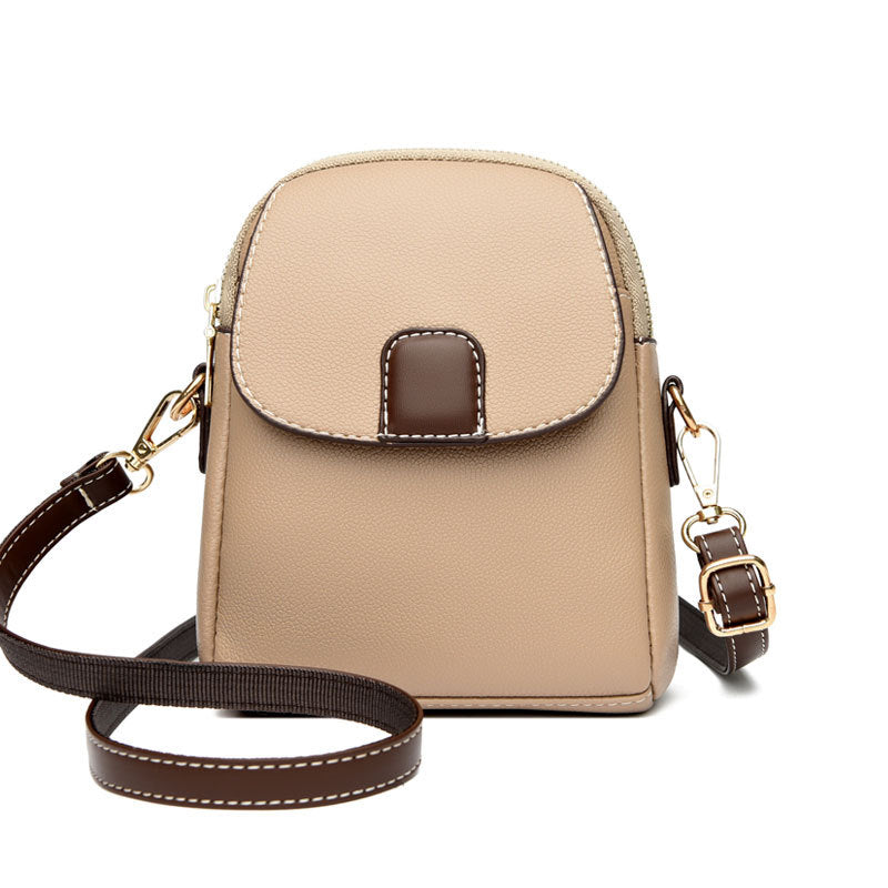 Women's Soft Leather Crossbody Phone Bag