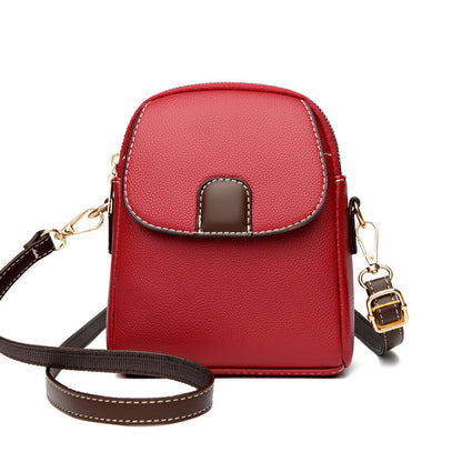 Women's Soft Leather Crossbody Phone Bag