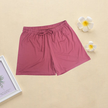 Women's Soft Milk Silk Sleep Shorts, Summer Comfortable Homewear with Stylish Patterns