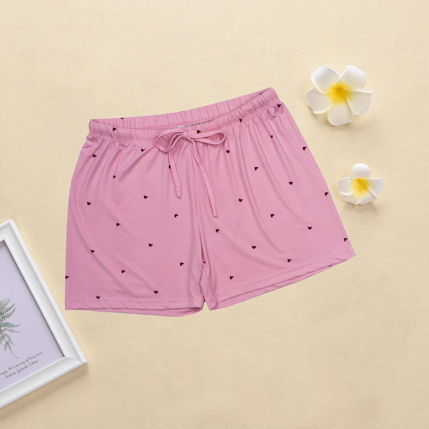 Women's Soft Milk Silk Sleep Shorts, Summer Comfortable Homewear with Stylish Patterns