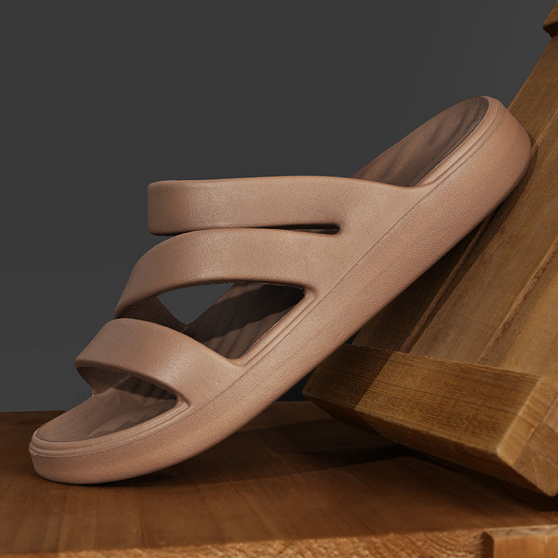 Women's soft-soled flip-flops