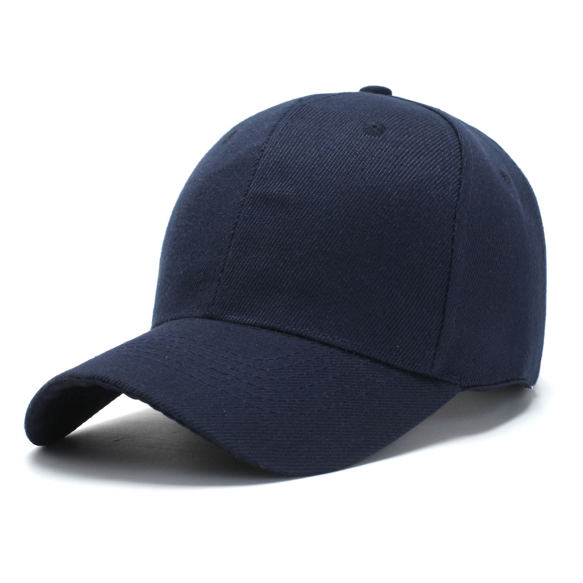Women's Solid Color Adjustable Baseball Cap