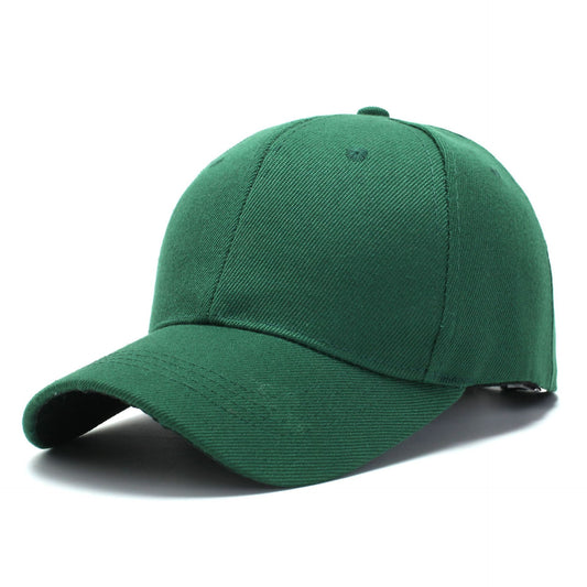 Women's Solid Color Adjustable Baseball Cap
