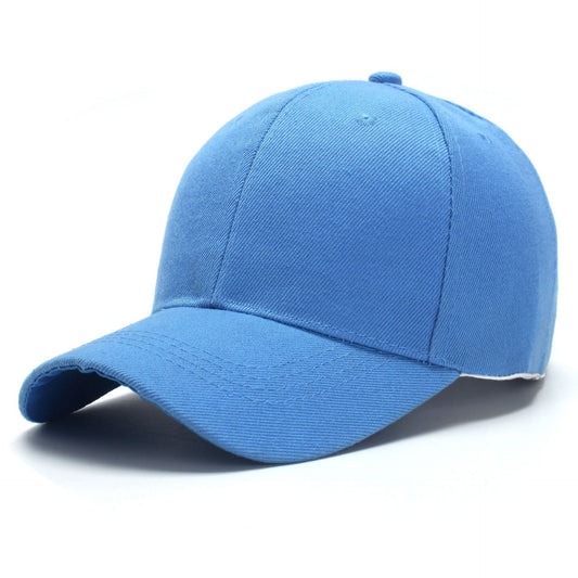 Women's Solid Color Adjustable Baseball Cap