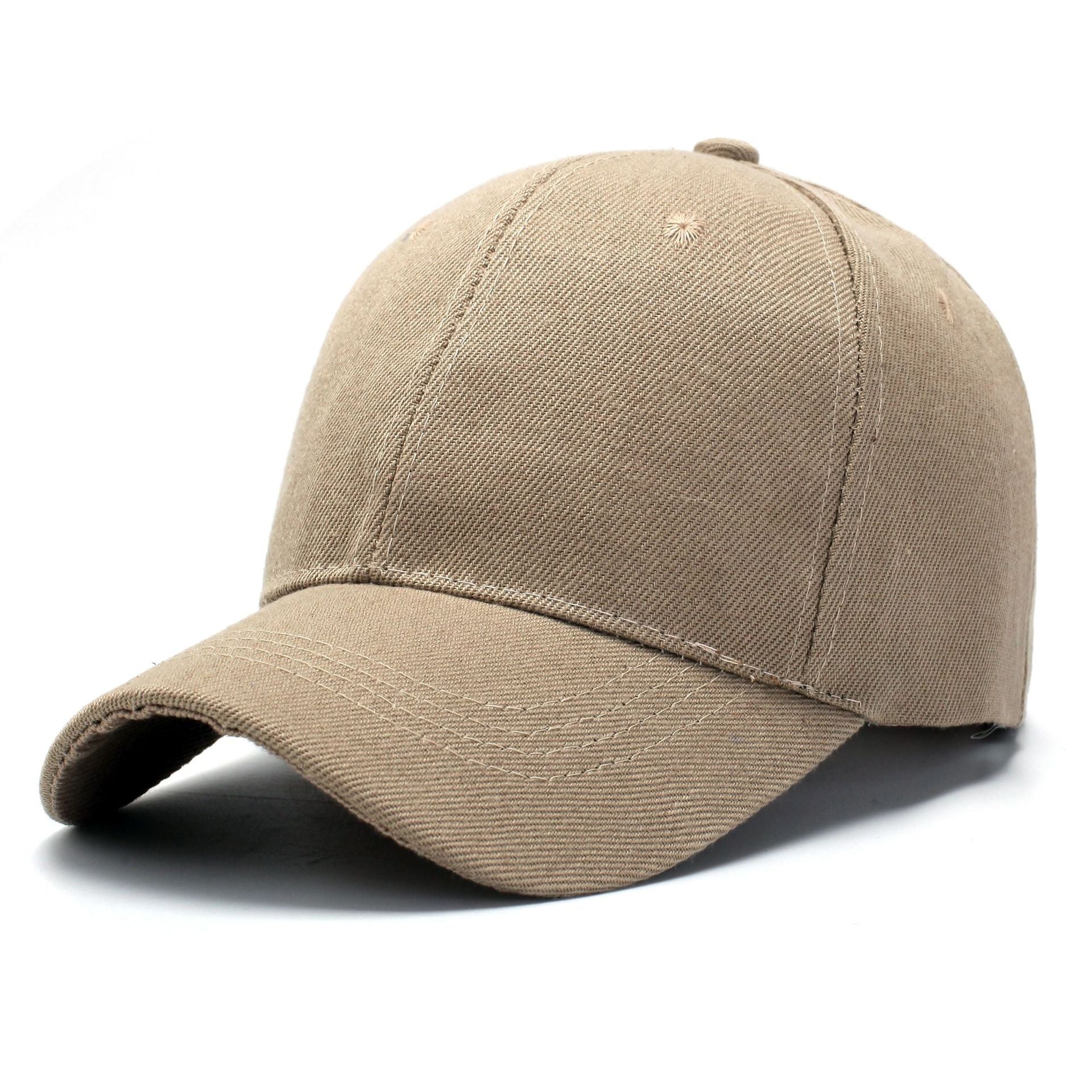 Women's Solid Color Adjustable Baseball Cap