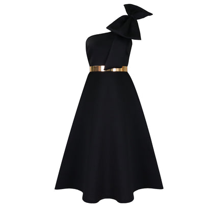 Women's Solid Color Sleeveless Dress
