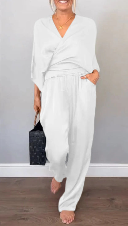 Women's Solid Satin Clothes