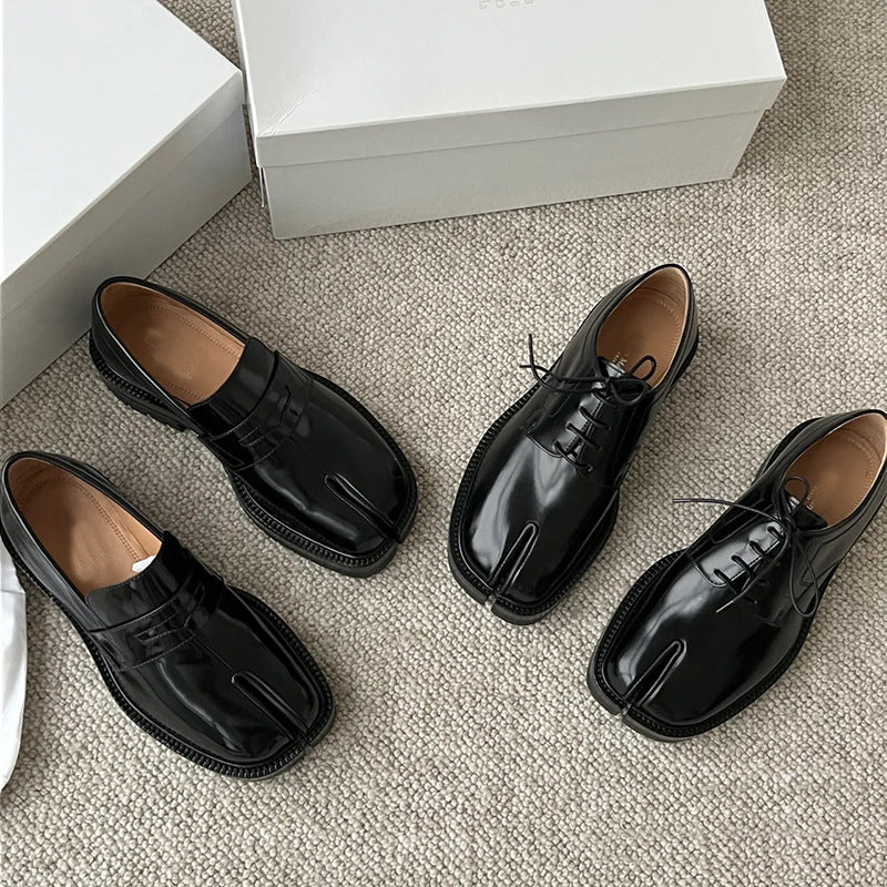 Women's Split Toe Loafers and Lace-Up Shoes