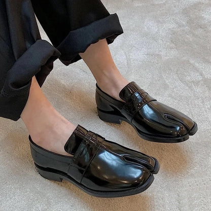 Women's Split Toe Loafers and Lace-Up Shoes
