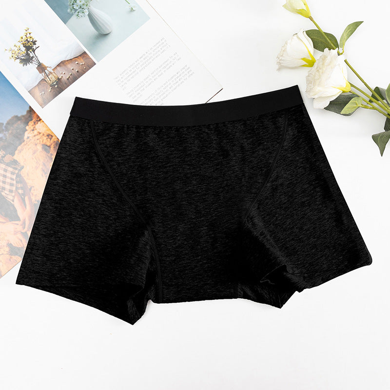 Women's sports menstrual underwear (boxer briefs)