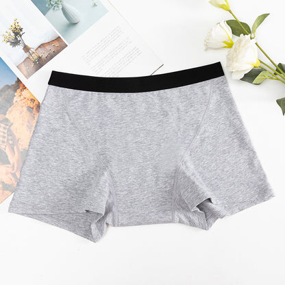Women's sports menstrual underwear (boxer briefs)