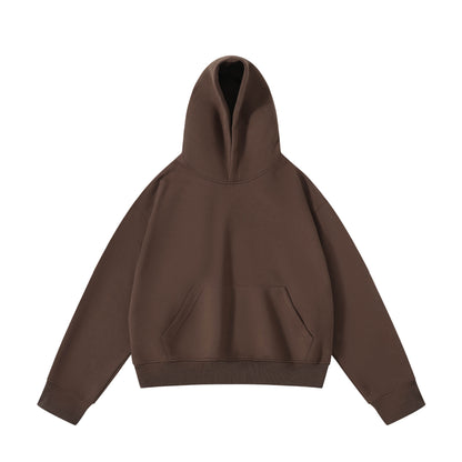 Women's spring short hooded sweatshirt