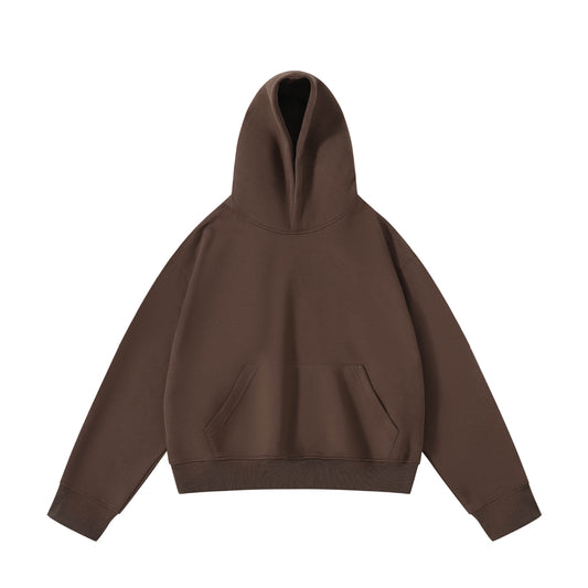 Women's spring short hooded sweatshirt
