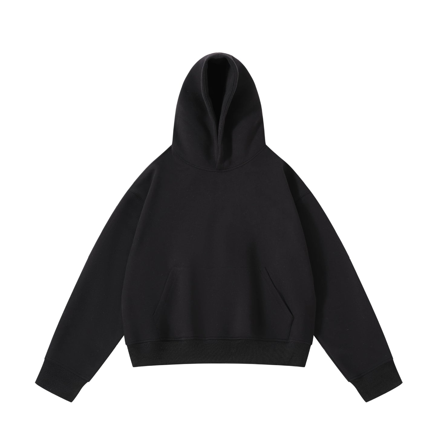 Women's spring short hooded sweatshirt