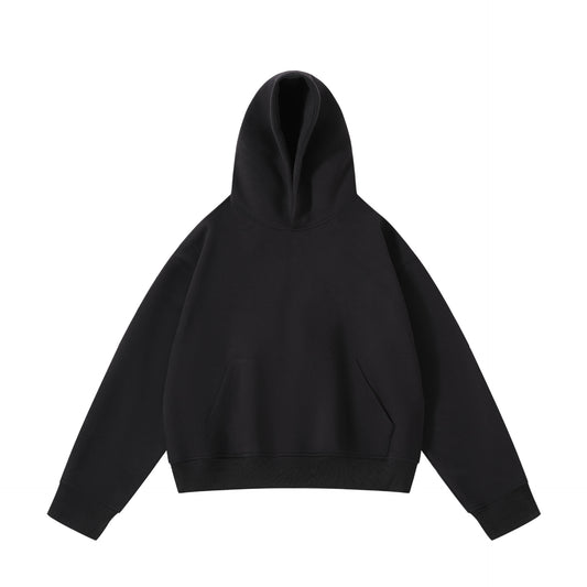 Women's spring short hooded sweatshirt