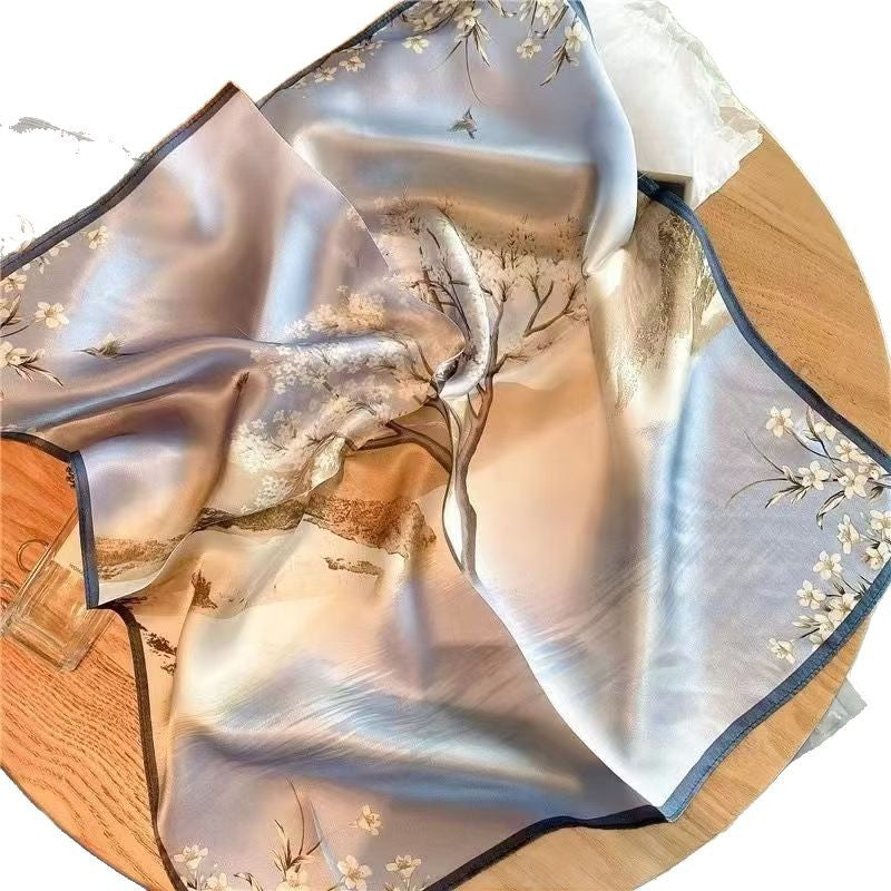 Women's Square Scarf Summer Lightweight Fashion Accessory
