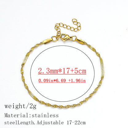 Women's Stainless Steel Fashion Bracelet
