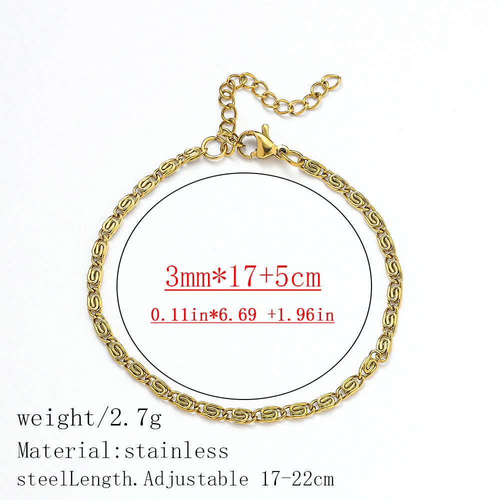 Women's Stainless Steel Fashion Bracelet