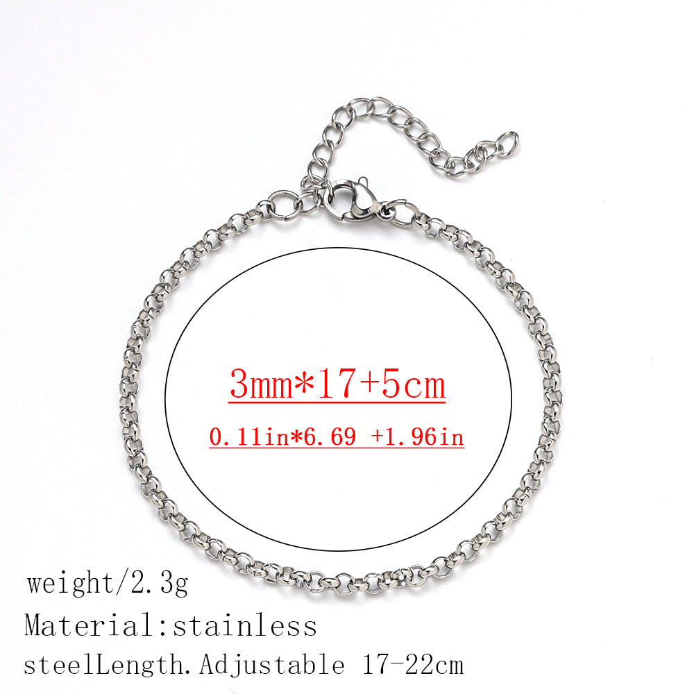 Women's Stainless Steel Fashion Bracelet