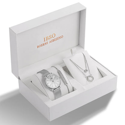 Women's Stainless Steel Quartz Watch