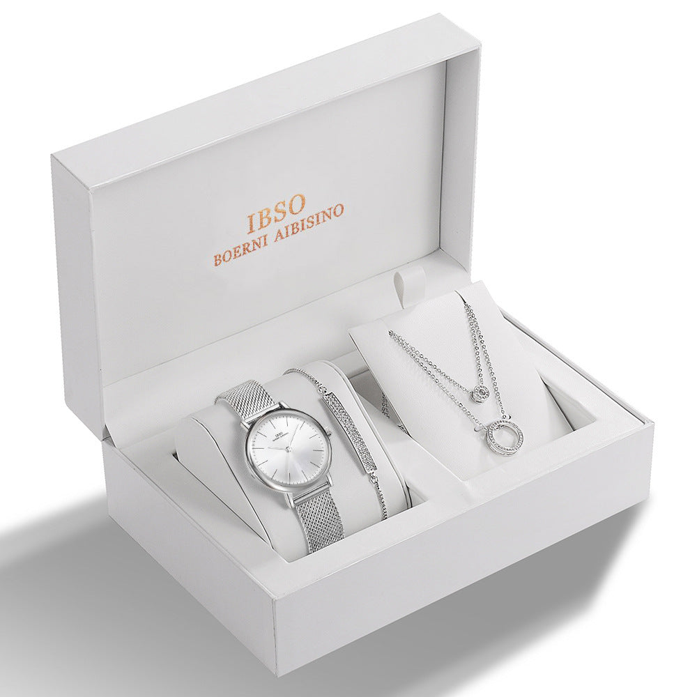Women's Stainless Steel Quartz Watch