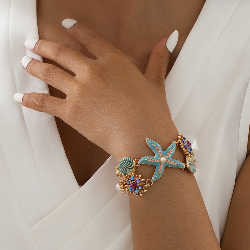 Women's Starfish Shell Necklace