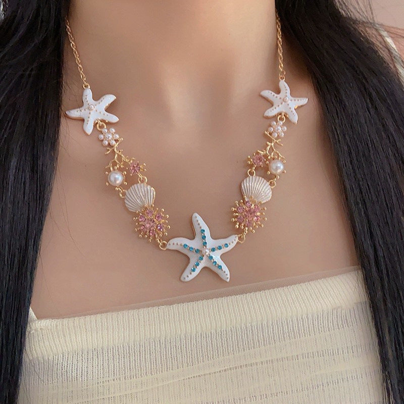 Women's Starfish Shell Necklace