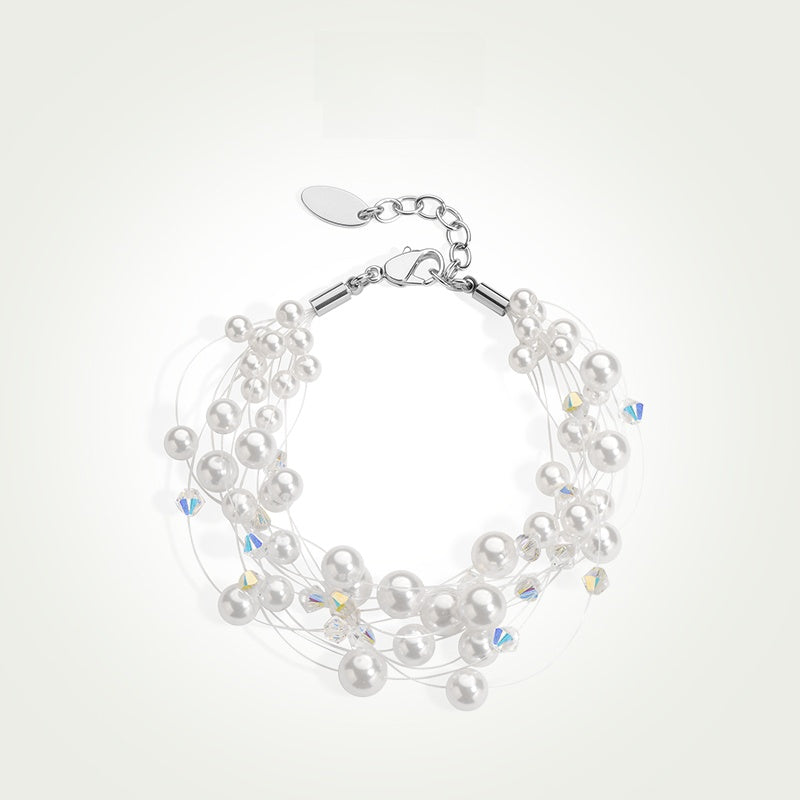 Women's Starry Sky Pearl Necklace