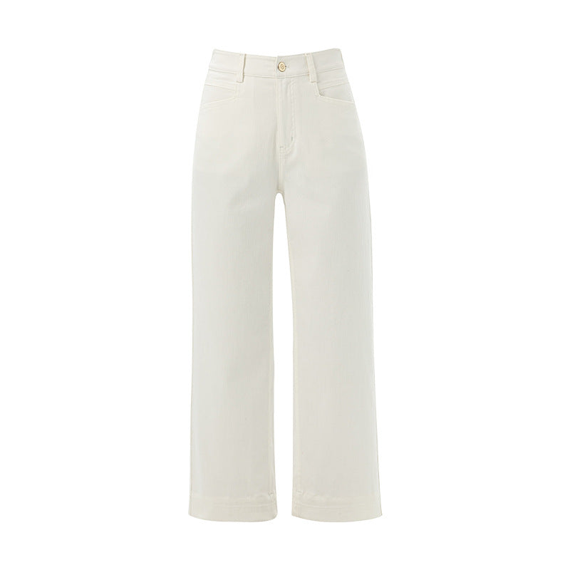 Women's Straight-Leg Cropped Jeans